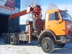 Камаз. Продаю автокран камаз, 10 700 куб. см., 7 500 кг., 24 м.