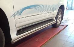Пороги (обвод штатного порога) d-43 Lexus GX-460 2009-2012. Lexus IS300, GXE10. Под заказ