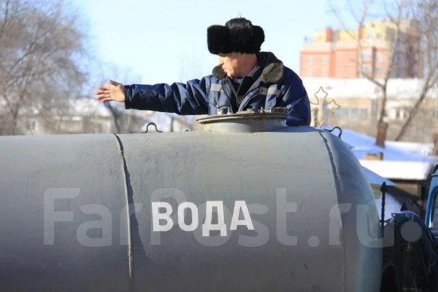 Водовоз. Доставка воды цистерной в Находке