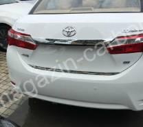 Накладка багажника. Toyota Corolla