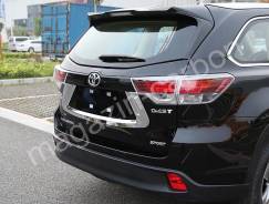 Накладка багажника. Toyota Highlander