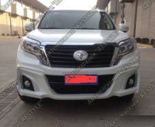 Решетка бамперная. Toyota Land Cruiser Prado, TRJ125, TRJ12, GDJ150W, GDJ151W, TRJ150, TRJ120, KDJ150L, GRJ150W, TRJ120W, GRJ151W, TRJ150W, GDJ150L, G...