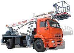 Камаз ПСС-131.18Э. Автогидроподъемник ПСС-131.18Э на шасси Камаз-43253, 6 700 куб. см., 18 м.