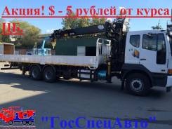 Daewoo Novus. 15,5 тонн HIAB 190 EVRO-V Двигатель нового поколения, 8 850 куб. см., 15 500 кг.
