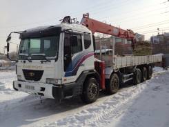 Daewoo Ultra Novus. 10x4 P9CSF с краном CSS350, 10 964 куб. см., 8x4