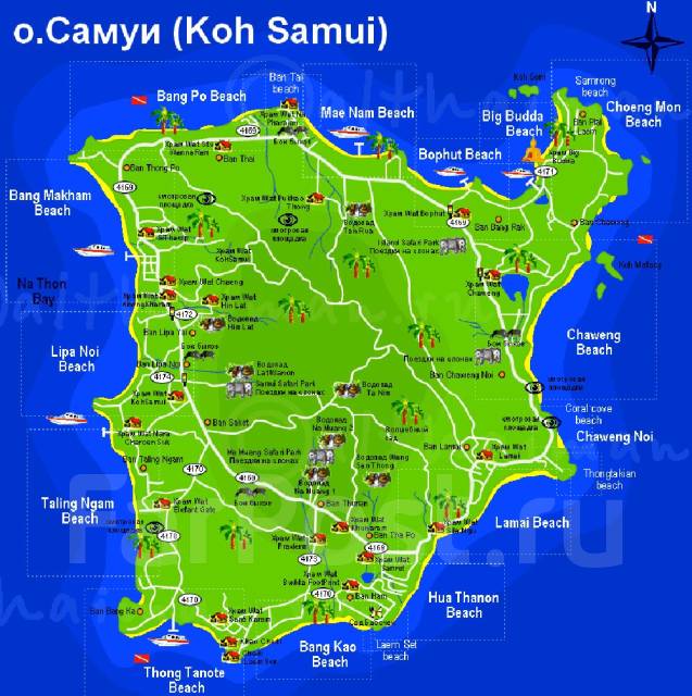 Где находится остров самуи