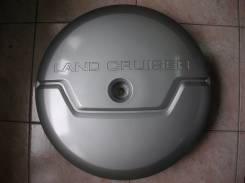 Чехол для запасного колеса. Toyota Land Cruiser Prado, TRJ125, RZJ120, LJ120, LJ125, KDJ125, TRJ120, GRJ120, KZJ120, GRJ125, KDJ120, RZJ125 Двигатели...