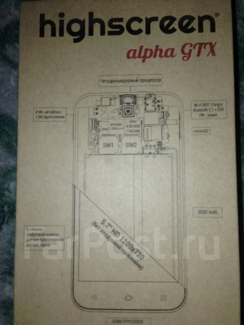 Highscreen Alpha GTX. �/� ����