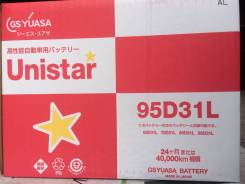 Unistar. 90 А.ч., Обратная (левое), производство Япония