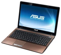 Asus K53E. 2,3����, ��� 4 ��, ���� 320���, WiFi, Bluetooth, ����������� �� 4��.