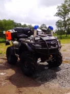 Suzuki KingQuad 750. ��, �� ����