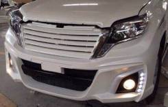 Решетка радиатора. Toyota Land Cruiser Prado Двигатель 13BT