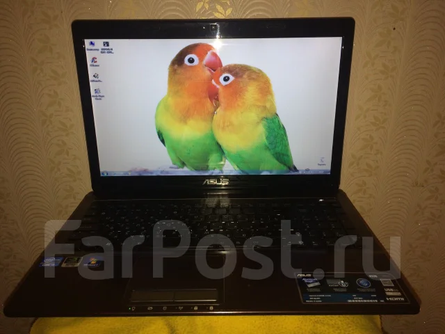 Asus K53SD. 2,3����, ��� 3072 ��, ���� 320���, WiFi: 1, Bluetooth: 1, ����������� �� 4��. ����