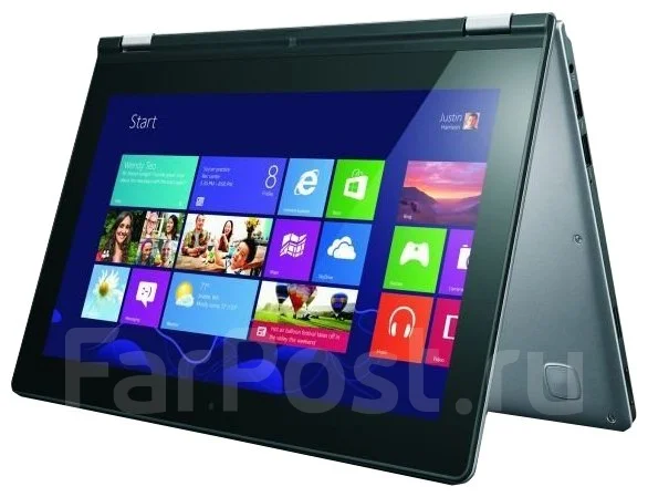 Lenovo IdeaPad Yoga 11. 1,4����, ��� 2048 ��, ���� 32���, WiFi: 1, Bluetooth: 1, ����������� �� 18��. ����