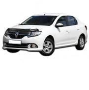 Дефлектор капота. Renault Logan