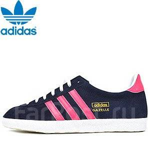 Adidas gazelle bleu marine et rose online