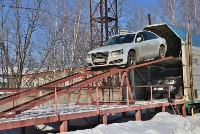 Отправить автомобиль жд