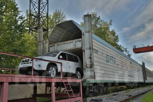 Отправка авто жд транспортом