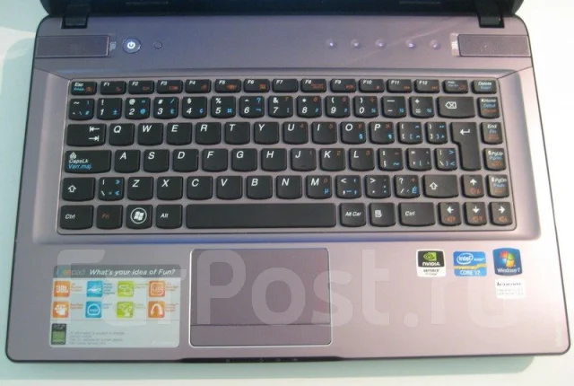 Lenovo IdeaPad Y470. ��� 4 ��, ���� 500���, WiFi: 1, Bluetooth: 1 ����