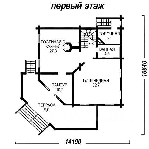 проект дома из пеноблока