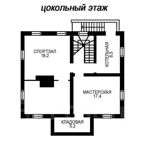 Проект коттеджа из бруса 14-196Д, 100-200 кв. м. 159,0 кв. м. 160,0 кв ...