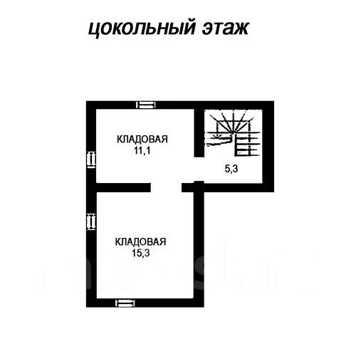 Проект коттеджа из бруса 4-199Д, 100-200 кв. м. 161,0 кв. м. 161,0 кв ...