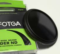 43mm ND2 - ND400 Регулируемый Нейтрально - Серый ND Фильтр Fotga 43мм. Для 43mm, диаметр 43 мм