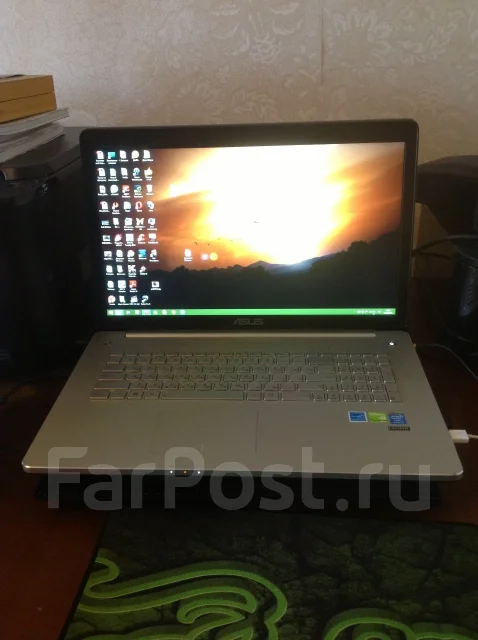 Asus N750JV. 17.3", 2,4����, ��� 6 ��, ���� 1 000���, WiFi: 1, Bluetooth: 1 ����