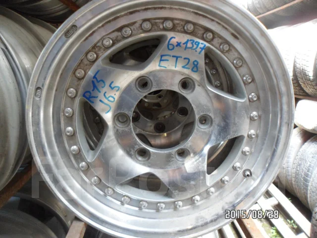Диски из японии б/у без пробега по россии, Toyota, 15", 1 шт, 6x139.7 ...