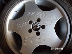 Subaru STI. 6.0x17, 5x100.00, ET50, ЦО 56,0 мм.