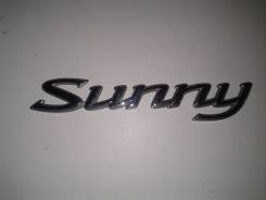 Эмблема багажника. Nissan Sunny, FB15 Двигатель QG15DE