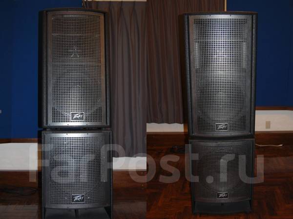 4-полосная акустическая система Peavey QW3F + саб QW118 - Звуковое и ...