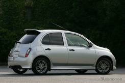 Обвес кузова аэродинамический. Nissan Micra, K12 Nissan March, K12