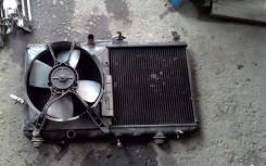 Радиатор охлаждения двигателя. Toyota Sprinter, EE104G, AE114, AE104, AE111, AE100, AE101, EE104, AE110, EE111, EE101, EE102, EE103 Toyota Corolla Spa...