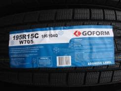 Goform W705. Зимние, без шипов, 2018 год, без износа, 4 шт