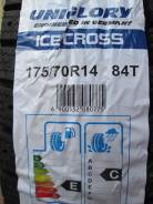 Uniglory Ice Cross. Зимние, под шипы, 2015 год, без износа, 4 шт
