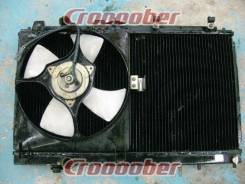 Радиатор охлаждения двигателя. Mitsubishi Lancer Evolution, CP9A, CN9A Mitsubishi Lancer, CN9A, CP9A Двигатель 4G63T