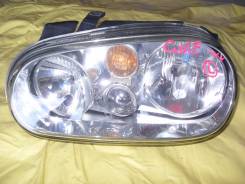 Фара. Volkswagen Golf, 1J1, 1J5, 1E7 Двигатели: AQY, BCB, AWD, AQM, BER, AGU, AHW, BFH, AKQ, AUY, BAF, AXR, ATN, AZJ, AFN, AHF, BCA, AQP, APF, ANP, AS...