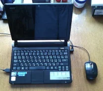 Acer Aspire One D250. 1,6����, ��� 2048 ��, ���� 160���, WiFi, ����������� �� 1��.