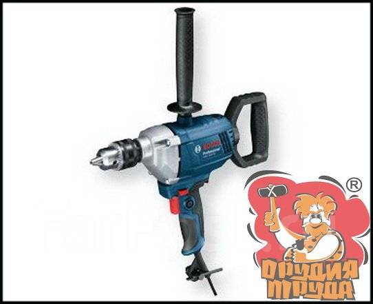 Дрель-миксер Bosch GBM 1600 RE, новый, в наличии. Цена: 18 990₽ во ...