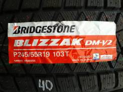 Bridgestone Blizzak DM-V2. Зимние, без шипов, 2014 год, без износа, 2 шт