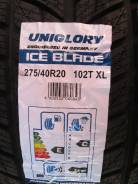 Uniglory Ice Blade. Зимние, без шипов, 2015 год, без износа, 4 шт