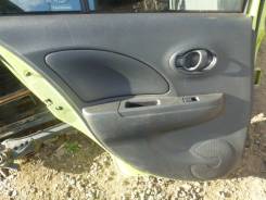 Обшивка крышки багажника. Nissan March, K13, NK13