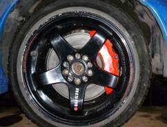 Brembo 6 pot на Skyline GTR диск 355мм. Nissan Skyline GT-R, BNR34, BNR32, BCNR33 Nissan Fairlady Z, Z34