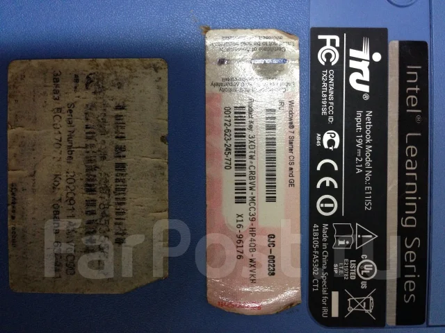 iRu Intro 105. ��� 1024 ��, ���� 160���, WiFi: 1 ����