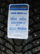 Maxtrek Trek M900. Зимние, шипованные, 2016 год, без износа, 4 шт