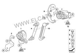 Корректор фар. BMW X6, E71 Двигатель M57TUE2