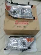 Фара. Toyota Land Cruiser, UZJ200W, VDJ200, J200, URJ202W, URJ202, UZJ200 Двигатели: 1VDFTV, 3URFE, 1URFE, 2UZFE