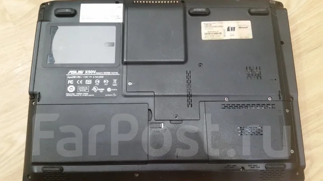 Asus X50V. 1,9����, ��� 2048 ��, ���� 250���, WiFi: 1, ����������� �� 99��. ����