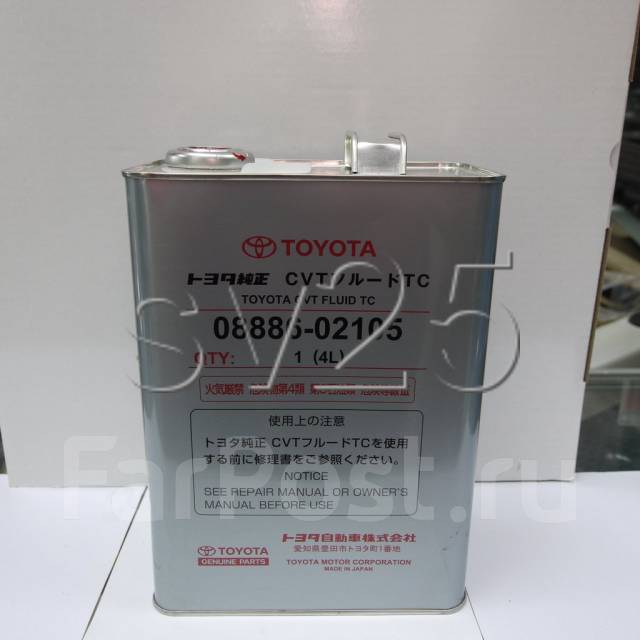 Toyota cvt fluid tc аналоги